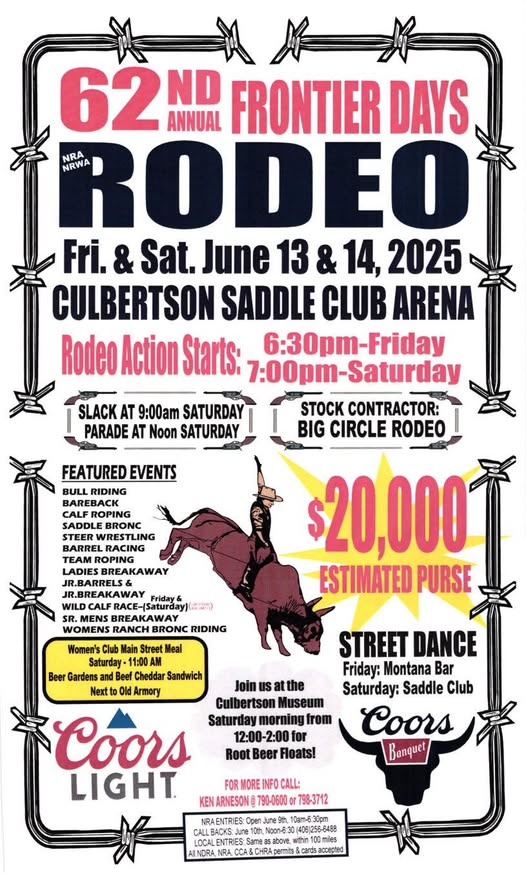 Frontier Days 25 (Saddle Club Poster)