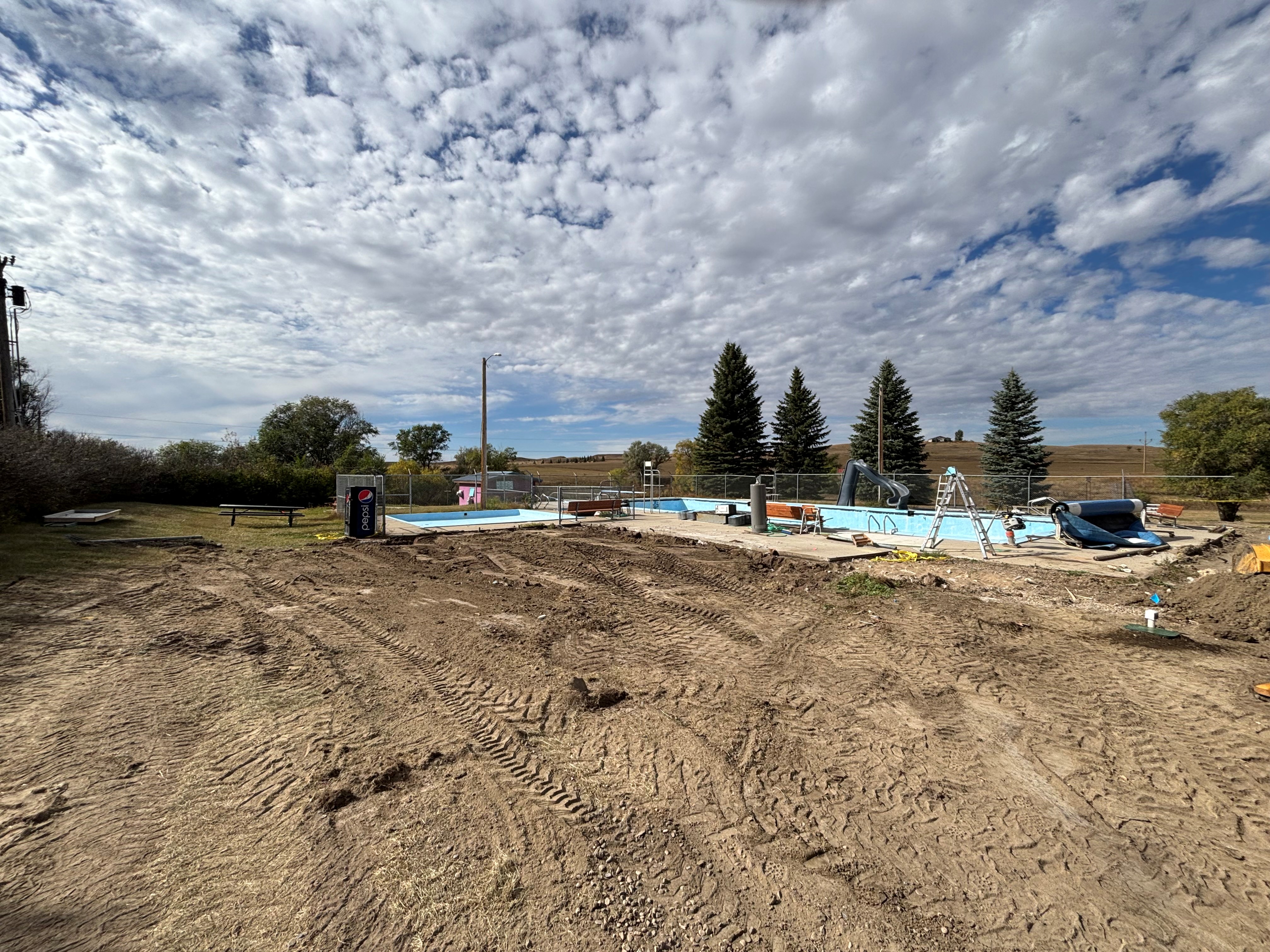 Removal of old Bathhouse