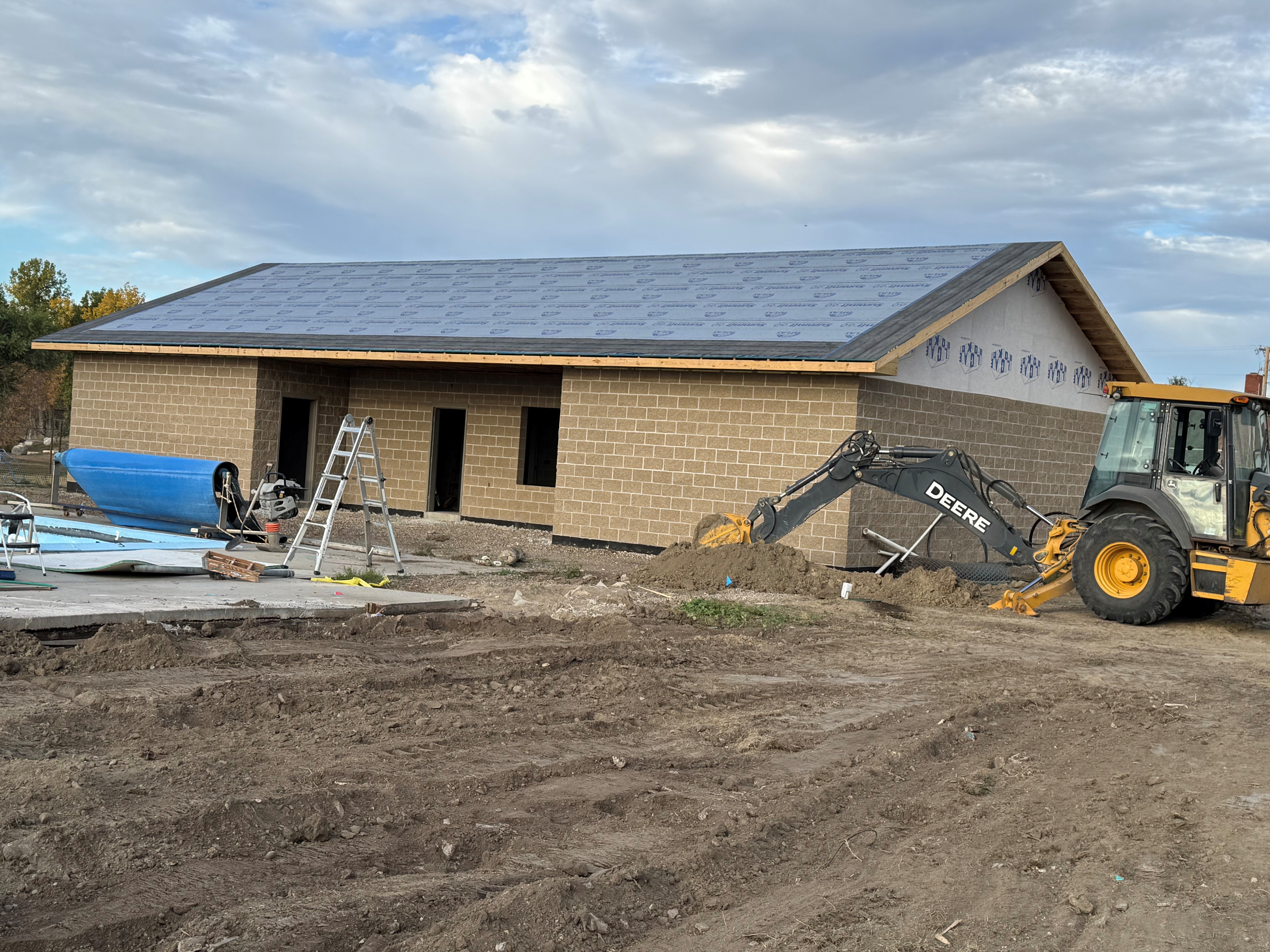 Backside of New Bathhouse