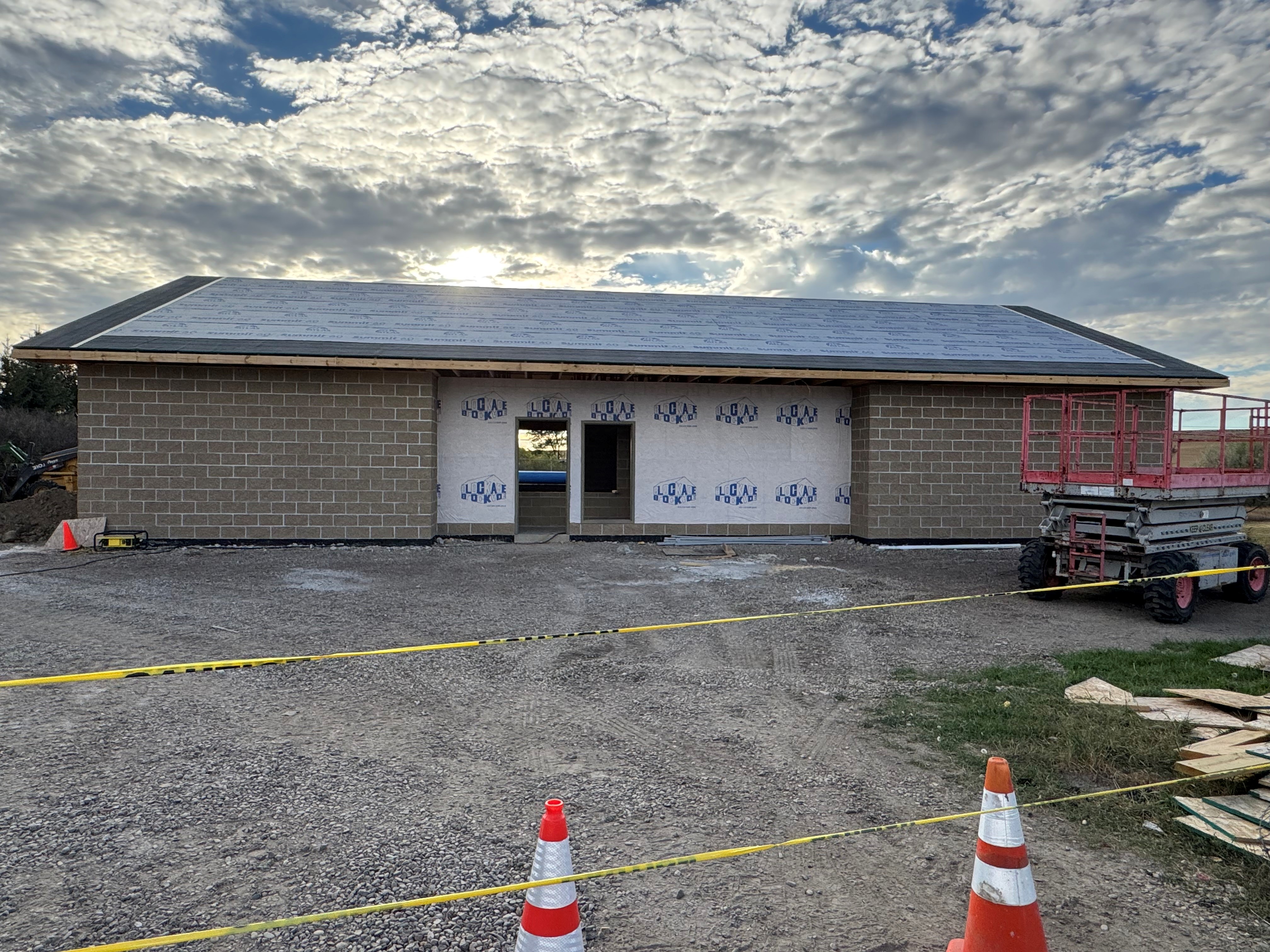 Front of New Bathhouse